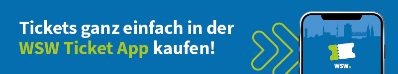 Tickets ganz einfach in der WSW Ticket App kaufen!
