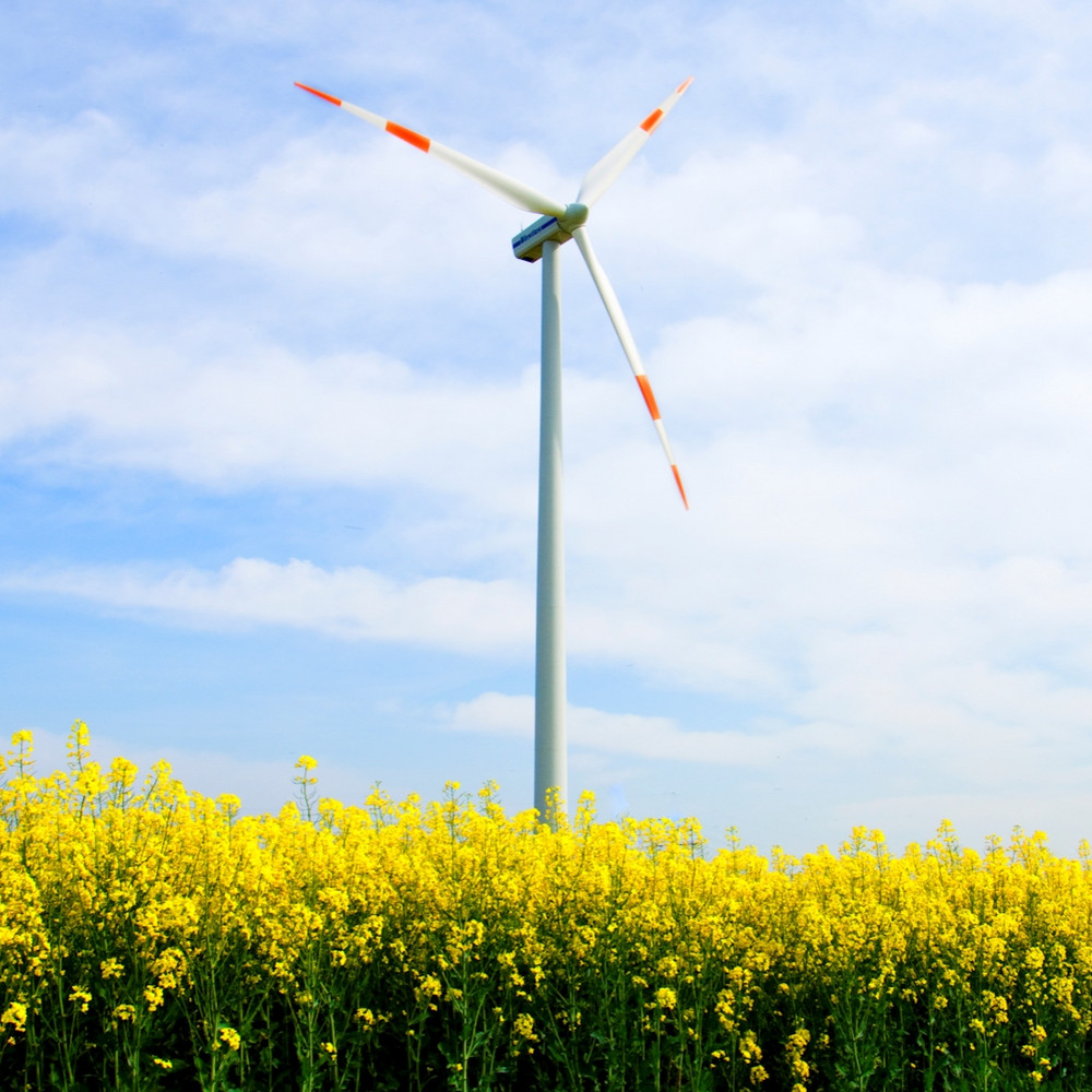 Windkraftanlage für grünen Strom – Tal.Markt Fix