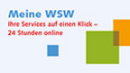 "Meine WSW" - Ihre Services auf einen Klick